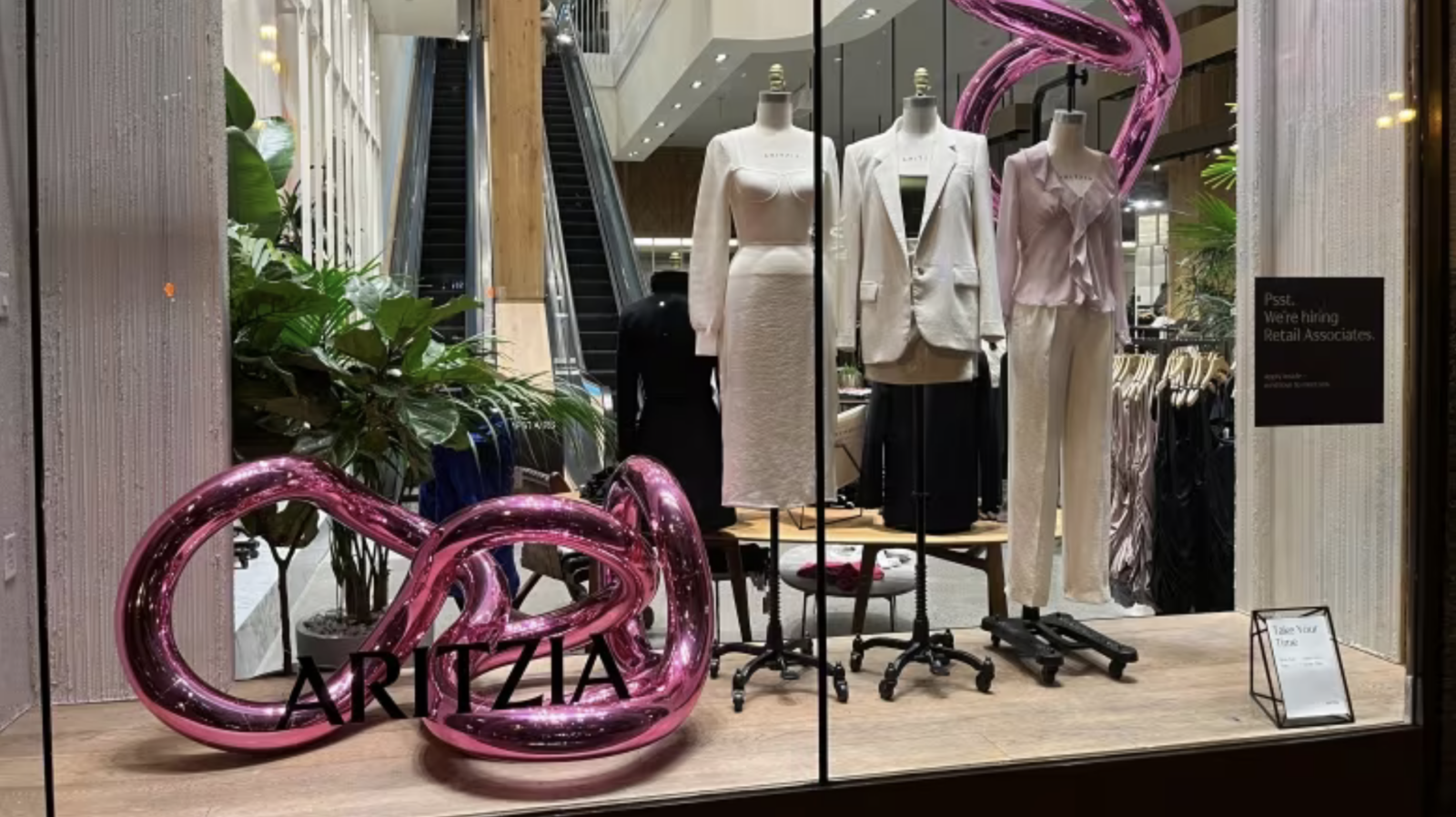 Aritiza wins window display lawsuit against Tangle Inc